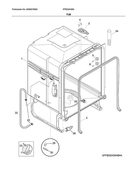 FFBD2406NS9B Frigidaire Dishwasher